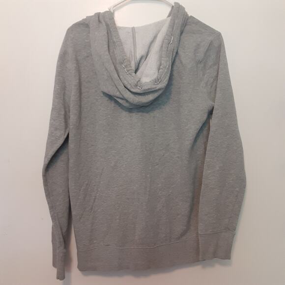 Under Armour Freedom Cold Gear Hoodie Mens S Gray Patriotic Flag V Neck Loose - Picture 5 of 7